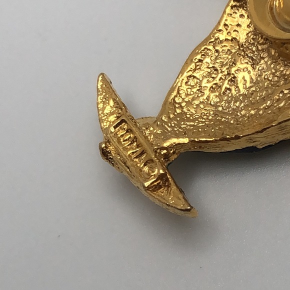 VTG Roma Firebird. brooch Pin Signed - Picture 3 of 4